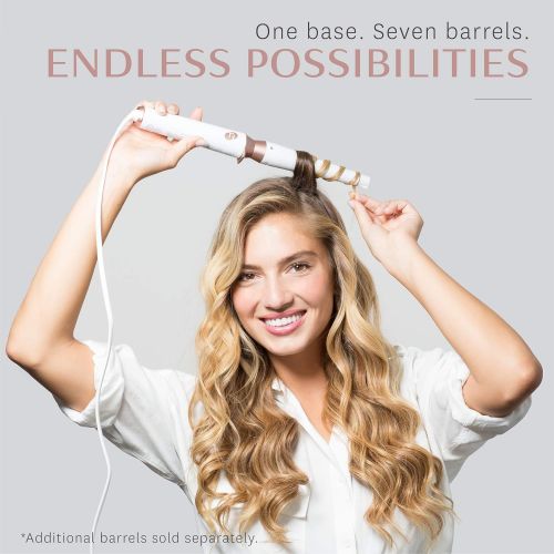  T3 - Convertible Base for Interchangeable Curling Iron and Styling Barrels | Fits All Seven T3 Convertible Collection Barrels for Endless Styling Possibilities | 5 Adjustable Heat
