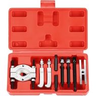 T6 Bearing Puller Kit - 9-Piece Wheel Hub Axle Puller Set, Bearings Splitters Puller Kit, Bearing Separator Kit with Case, Auto Repair Tools