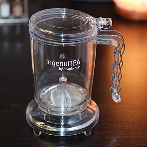  IngenuiTEA 16oz Teapot Set with 2oz T7 TEA Golden Monkey Black Tea