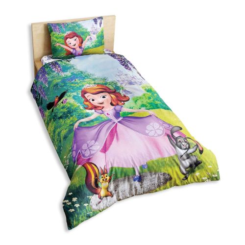  TAC Disney Sofia The First Girls Duvet/Quilt Cover Set Single / Twin Size Kids Bedding