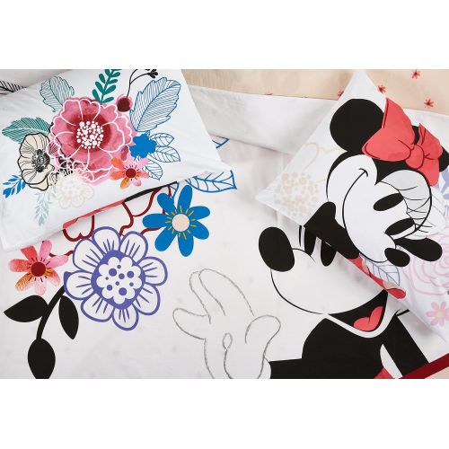  TAC Disney Minnie Mouse Watercolour%100 Cotton Bedding Set Licenced Product Quilt Cover Set Duvet Cover Pillow Case Fitted Sheet Queen Size