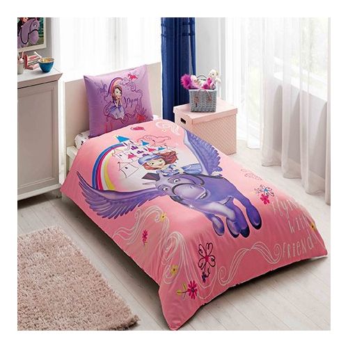  TAC Disney Sofia And Minimus Girls Duvet/Quilt Cover Set Single / Twin Size Kids Bedding