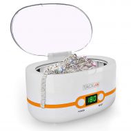 [아마존 핫딜] [아마존핫딜]Ultrasonic Cleaner, Compact Professional Ultrasonic Jewelry Cleaner 20 Ounces(600ML) with Five Digital Timer, Watch Holder, SUS Tank for Cleaning Eyeglasses, Watches, Dentures - MU