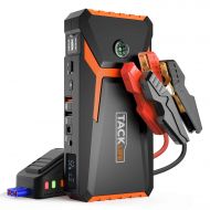 TACKLIFE T8 800A Peak 18000mAh Car Jump Starter (up to 7.0L Gas, 5.5L Diesel engine) with LCD Screen, USB Quick Charge, 12V Auto Battery Booster, Portable Power Pack with Built-in