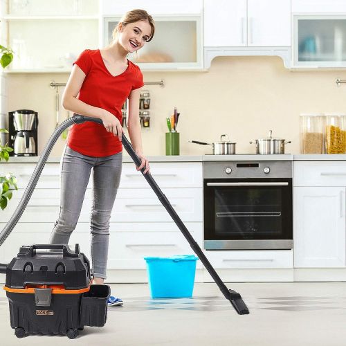  TACKLIFE Wet Dry Vac, 4.5 Peak Hp Wet Dry Vacuum 4 Gallon, Wet/Dry Suction, Blow 3 in 1 Function Portable Shop Vacuum, Suitable for Indoor and Outdoor - PVC01B