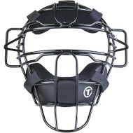 TAG Ultra Pro Style Catcher's Umpire Mask for Baseball and Softball (Black)