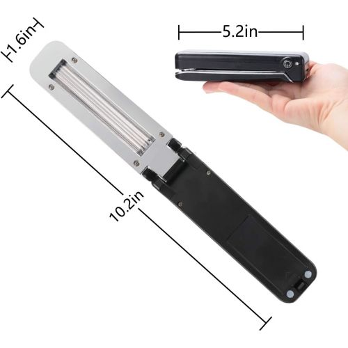  TAISHAN UV-C Light Sanitizer Wand, Kills 99% of Germs Viruses & Bacteria Quickly，Portable Handheld UV-C Light Sterilizer, Foldable Germicidal Lamp for Home, Travel, and Work