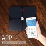 Bluetooth 4.0 Body Fat Scale, TAIZA Digital Smart BMI Bathroom Wireless Weight Scale, Body...