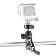 TAKEWAY Adjustable Camera Clamp Mount Bar Clamp Tabletop C Clampod for GoPro/Brinno/DSLR / MILC / SLR Camera, and More Action Camera