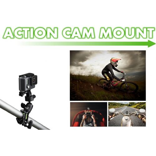  TAKEWAY Adjustable Camera Clamp Mount Bar Clamp Tabletop C Clampod for GoPro/Brinno/DSLR / MILC / SLR Camera, and More Action Camera