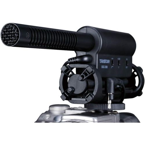  Takstar SGC-598 Camera Microphone, Universal Shotgun Microphone for iPhone, Android Phone, Canon/Nikon/Sony Camera&Camcorder, Video Mic with Shock Mount, Windscreen and 3.5mm Jack