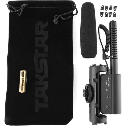  TAKSTAR SGC-598 Photography Interview Shotgun MIC Microphone for Nikon Canon DSLR Camera (Need 3.5mm Interface)