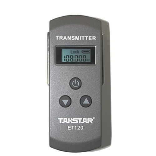  TAKSTAR Takstar ET120 200 Channel FM Radio Wireless Transmitter For Tourist Bus Coach Conductor Personal Broadcast