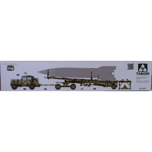  TAKom Takom 1/35 V-2 Rocket Transporter/Erector Meillerwagen + Hanomag SS100 No. 2030