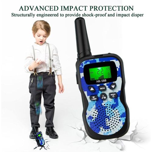  [아마존베스트]Sun-Team Walkie Talkies For Kids , Range Up to 3 Miles With Backlit LCD Display And Flashlight Walkie Talkies For Boys Girls Outdoor Toys For 3-12 Year Old Boys Girls Bset Gifts For 3-12 Ye