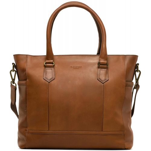  [아마존 핫딜]  [아마존핫딜]TALENT Duerer Damen Handtasche - Shopper Umhangetasche Henkeltasche Vintage Look Kalbsleder Cognac