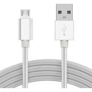 Micro USB Cable 10 ft by TalkWorks | Long Braided Heavy Duty Android Phone Charger Cord | Fast Data Charging Cable for Samsung Galaxy S6 / S7, Fire Tablet, Kindle, PS4, Bluetooth S