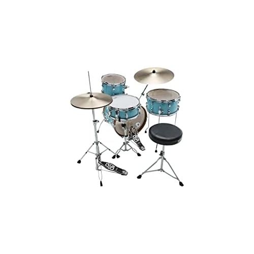  [아마존베스트]TAMA Club-Jam Kit - Aqua Blue - Kettle Set (LJK48S-AQB)