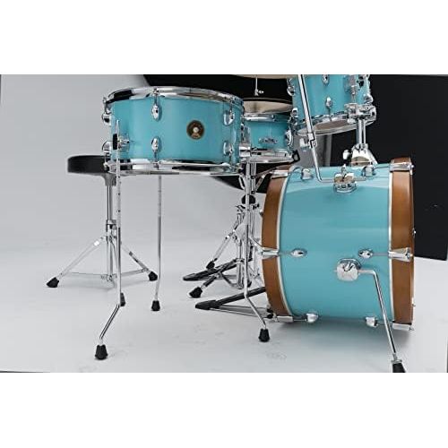  [아마존베스트]TAMA Club-Jam Kit - Aqua Blue - Kettle Set (LJK48S-AQB)