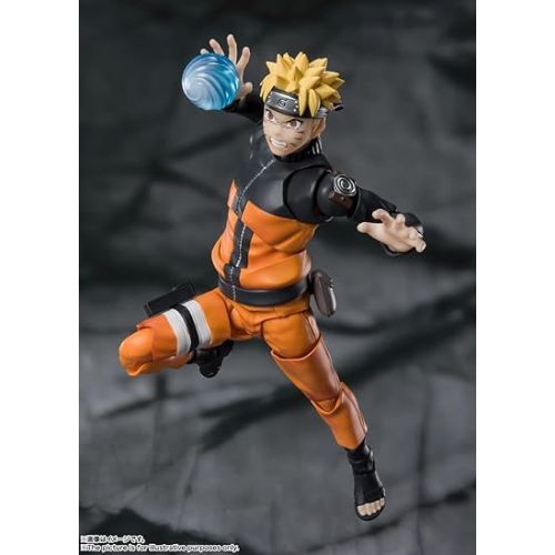  TAMASHII NATIONS - Naruto Shippuden - Naruto Uzumaki -The Jinchuriki Entrusted with Hope, Bandai Spirits S.H.Figuarts Action Figure