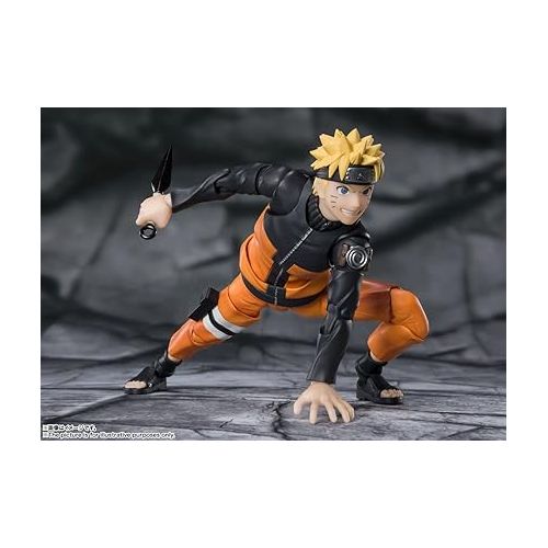  TAMASHII NATIONS - Naruto -Shippuden- - Naruto Uzumaki -The Jinchuuriki Entrusted with Hope-, Bandai Spirits S.H.Figuarts Action Figure