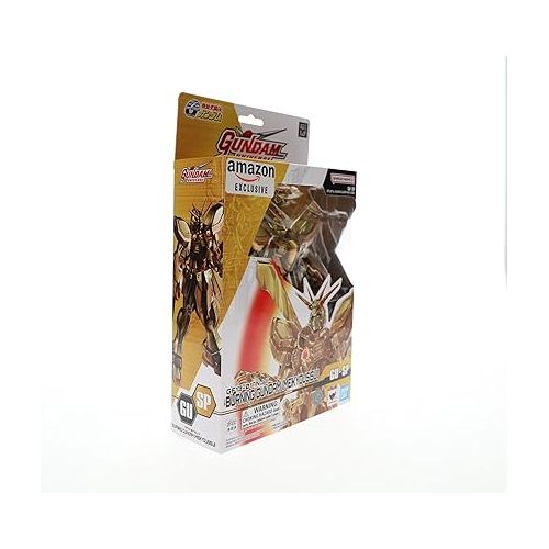  TAMASHII NATIONS - Mobile Fighter G Gundam - GF13-017NJII Burning Gundam (Meikyousisui), Bandai Spirits Gundam Universe Action Figure (Amazon Exclusive)