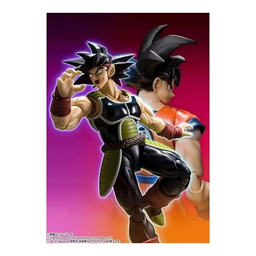  TAMASHII NATIONS - Dragon Ball Z - Bardock, Bandai Spirits S.H.Figuarts Action Figure