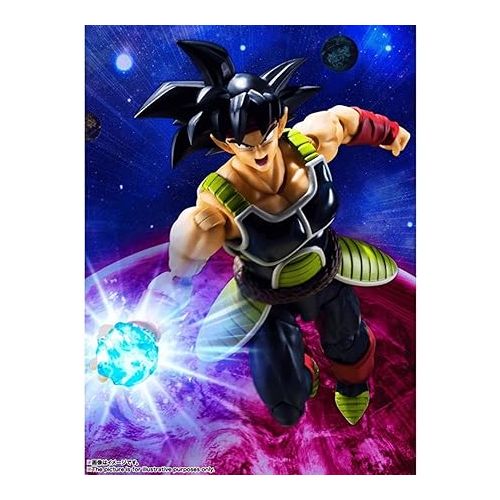  TAMASHII NATIONS - Dragon Ball Z - Bardock, Bandai Spirits S.H.Figuarts Action Figure