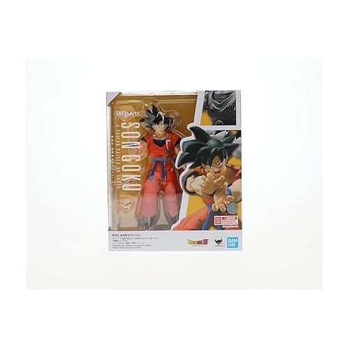  TAMASHII NATIONS - Dragon Ball Z - Son Goku -A Saiyan Raised on Earth-, Bandai Spirits S.H.Figuarts Action Figure