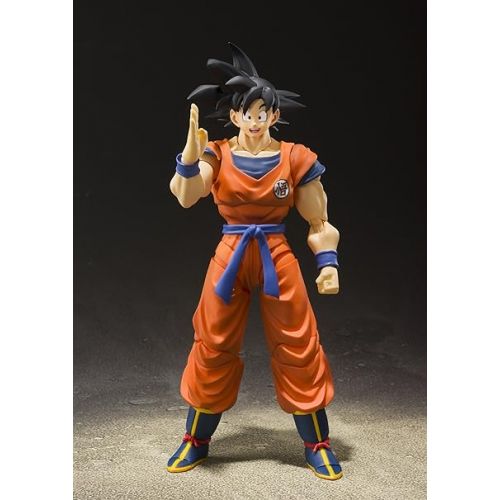  TAMASHII NATIONS - Dragon Ball Z - Son Goku -A Saiyan Raised on Earth-, Bandai Spirits S.H.Figuarts Action Figure