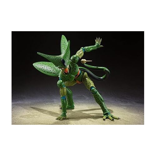  TAMASHII NATIONS - Dragon Ball Z - Cell First Form, Bandai Spirits S.H.Figuarts Action Figure