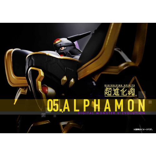 Tamashii Nations Bandai Digivolving Spirits 05 Alphamon Digimon Action Figure