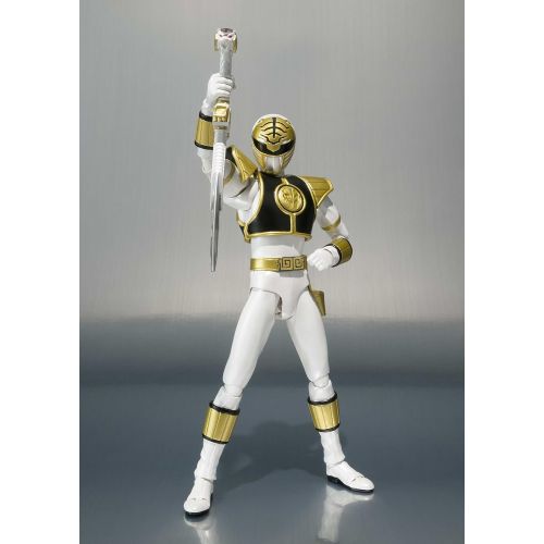  Tamashii Nations S.H. Figuarts Mighty Morphin Power Rangers White Ranger Figure