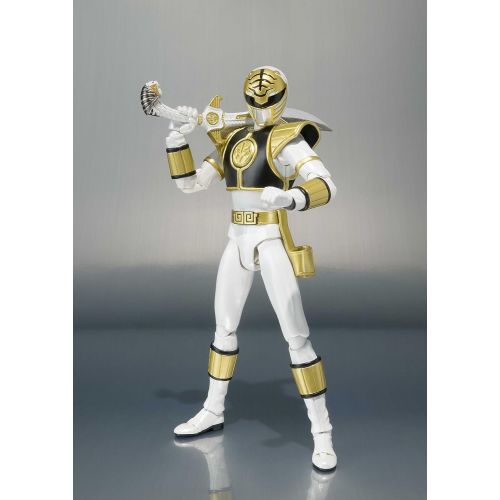  Tamashii Nations S.H. Figuarts Mighty Morphin Power Rangers White Ranger Figure