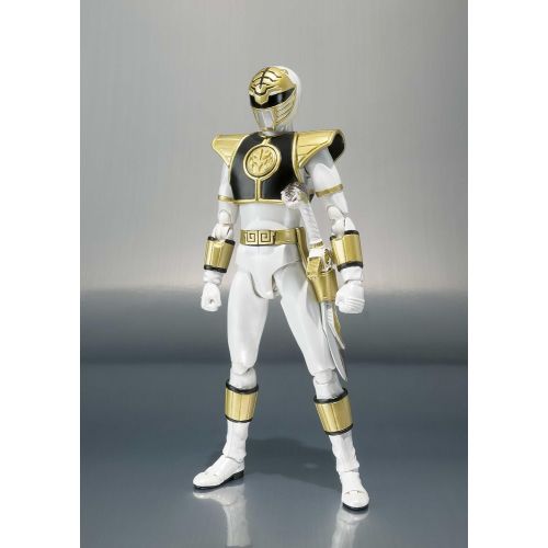  Tamashii Nations S.H. Figuarts Mighty Morphin Power Rangers White Ranger Figure