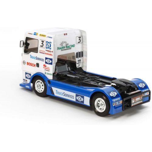 타미야 TAMIYA America, Inc 1/14 Team Hahn Racing Man TGS 4WD On Road TT-01 Type E Kit, TAM58632