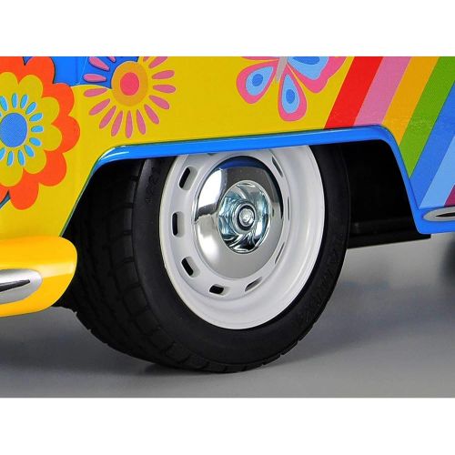 타미야 TAMIYA 1/10 R/C VW Type 2 (T1) Flower Power (M-05), TAM47453