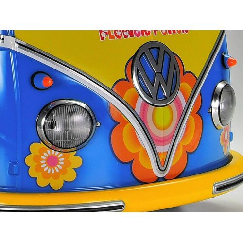 타미야 TAMIYA 1/10 R/C VW Type 2 (T1) Flower Power (M-05), TAM47453