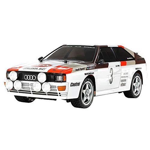 타미야 Tamiya 58667 RC Audi Quattro A2 Rally Car Kit, TT-02 Chassis