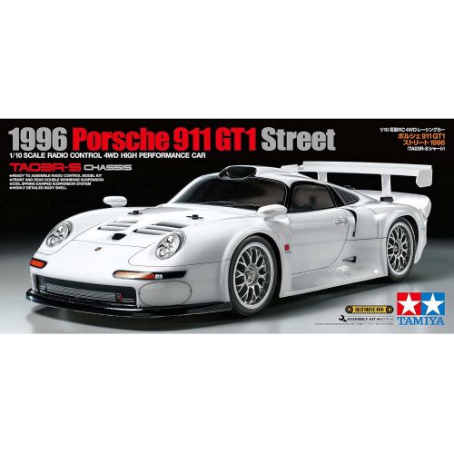 타미야 TAMIYA America, Inc 1/10 1996 Porsche 911 GT1 Street TA03R-S, TAM47443