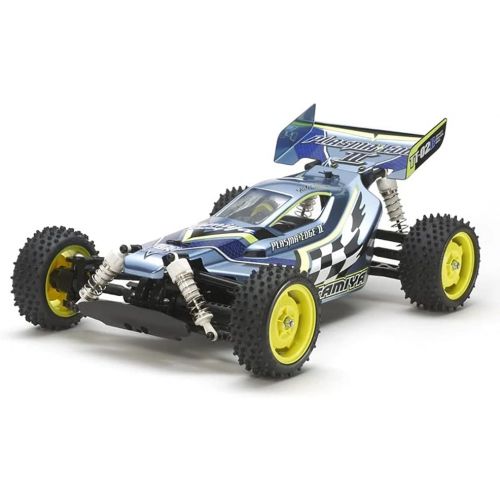 타미야 Tamiya 58630 1/10 RC Plasma Edge II Buggy Kit, with TT-02B Chassis, Brushed 4WD