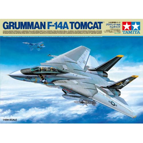 타미야 1:48 Tamiya Grumman F-14A Tomcat Model Kit