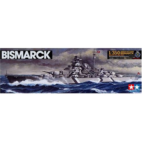 타미야 Tamiya Models  German WWII Battleship Bismarck