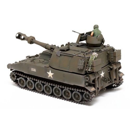 타미야 Tamiya TAMIYA 37013 1/35 US Self-Propelled Howitzer M109 Vietnam War