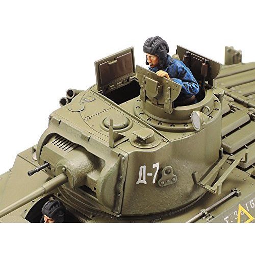 타미야 Tamiya 135 Military Miniature Series No.355 Soviet Army infantry tank Matilda Mk.3  Mk.4 plastic model 35355