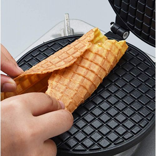  TAMUME Manual Ice Cream Cone Machine, Pizelle Maker, Household Egg Bun Machine, Non Stick Baking Mould with Handle, Suitable for Use on the Stove