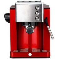 TANGIST Domestic Coffee Machine 15Bar Pump Espresso Machine Semi-Automatic Espresso Coffee Maker Home Coffe Maker Commercial Milk Frother Red