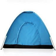 TANGIST Camping Tent， Family Tent Outdoor Hydraulic Fit One Person 3 Seasons Lightweight Tent Waterproof Family Sports Mountaineering Hiking Travel Outdoor Tent Blue Waterproof