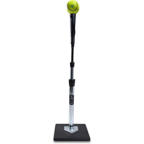  TANNER TEE the ORIGINAL Premium Baseball/Softball Batting Tee w/ TANNER Original Base, Patented Hand-rolled FlexTop, Adjustable Height: 26-43 inches (TT001)