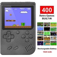 [아마존베스트]TAPDRA Handheld Game Machine, Retro Game with 400 Classic Games 3.0 inch Screen Portable Game Controller, Good Gifts for Kids